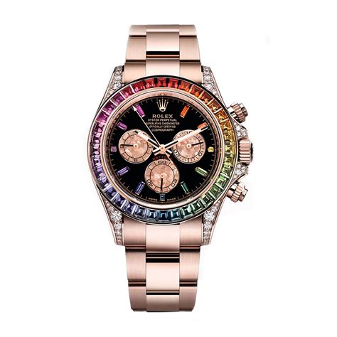 rolex 116595 cosmograph daytona everose rainbow watch 116595rbow|rolex rainbow daytona 2022.